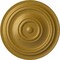 Ekena Millwork Traditional Ceiling Medallion (Fits Canopies up to 8 1/4"), 31 1/2"OD x 2 1/2"P, Pharaohs Gold CM31TRPGS - alternate 1